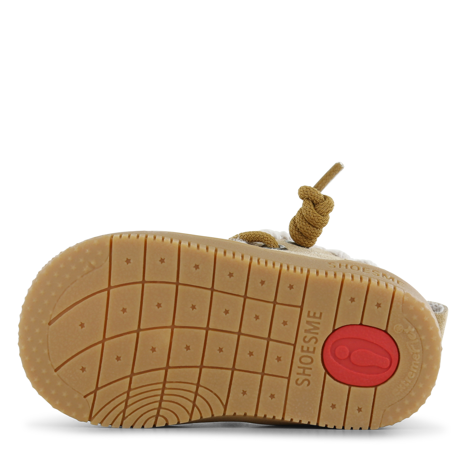 Shoesme cognac schoentje met details Suède | Uni schoenen