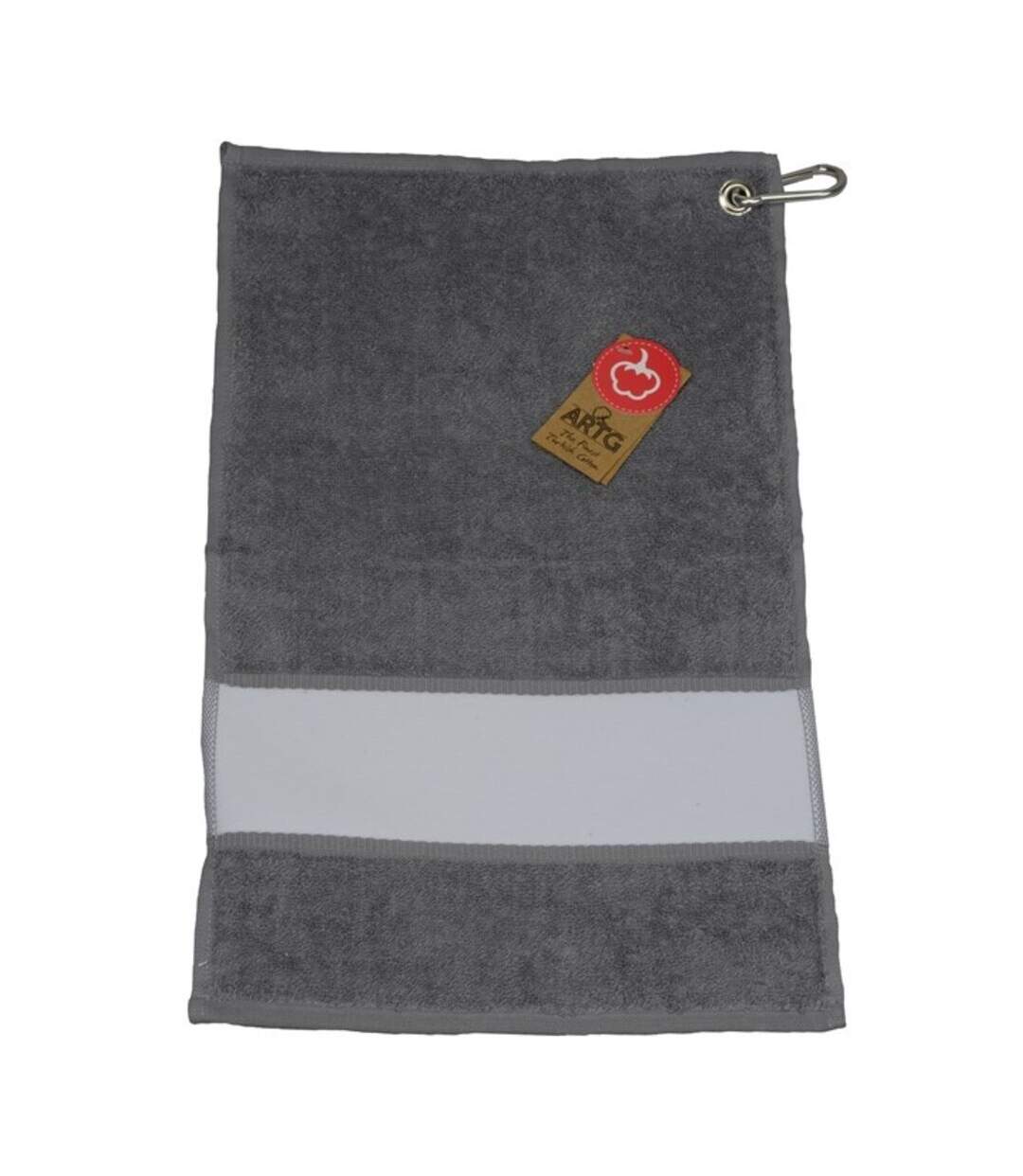 ARTG - Serviette de golf (Gris anthracite) (Taille unique) - UTRW7893