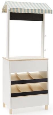 Kids Concept Bistro Markedsbod, Hvit/Multi