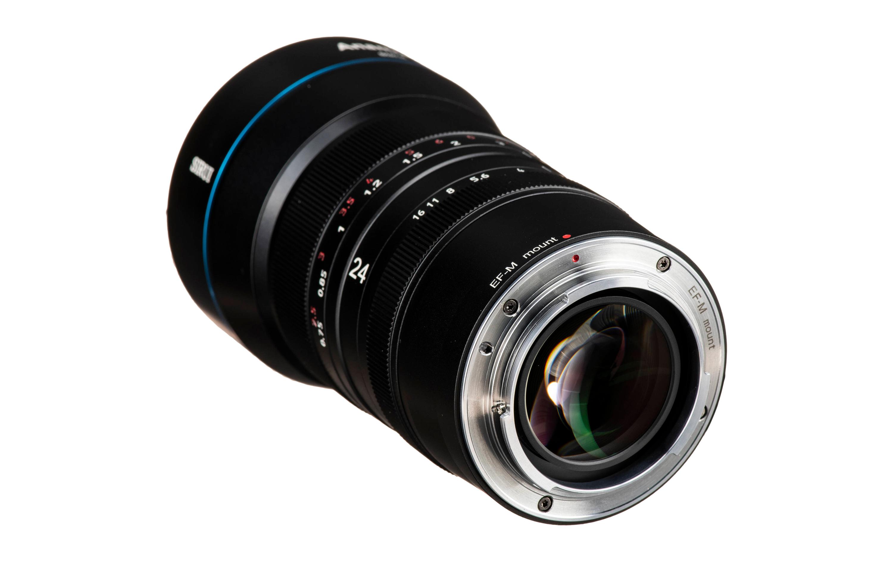 Festbrennweite 24mm F/2.8 anamorph 1.33x – Canon EF-M<br>Festbrennweite in Kinoqualität für Kameras mit Canon EF-M-Bajonett