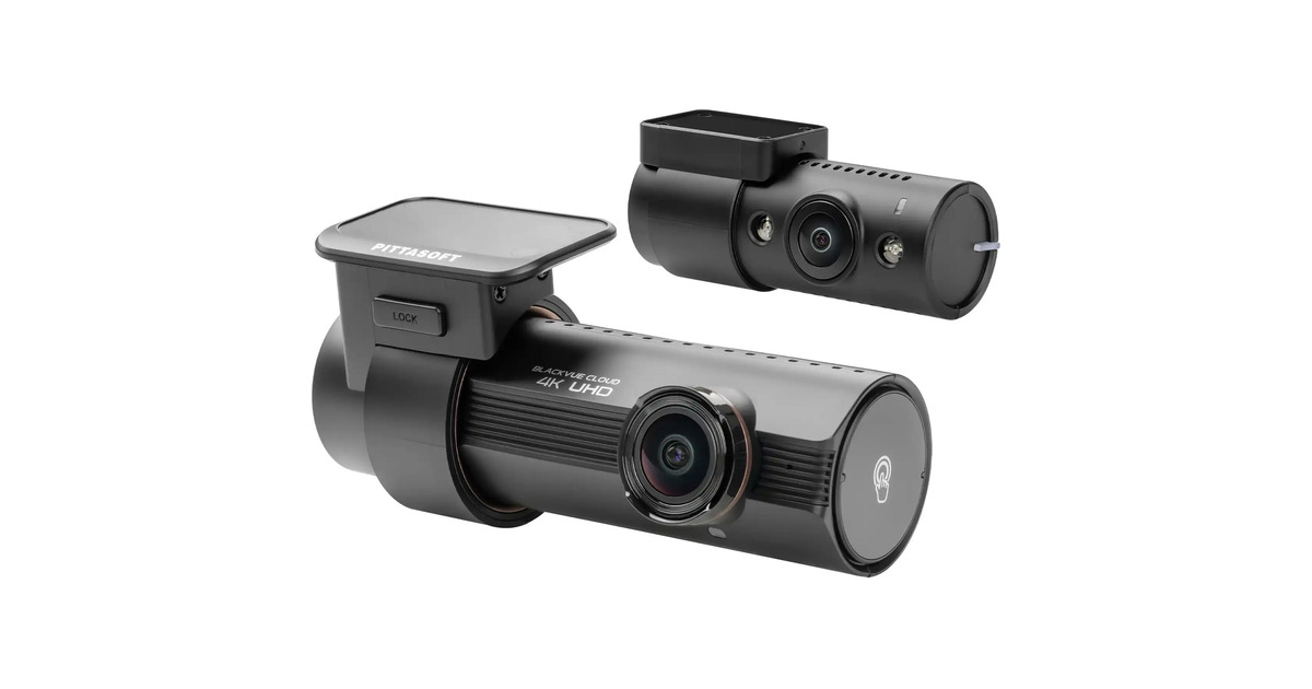 BlackVueDR970X-2CH IR plus 4K UHD 2-kanaals dashcam, 128 GB  (Zwart, 4K UHD voor + Full HD intern | Wi-Fi | Cloud | GPS | Dual Sony sensoren)