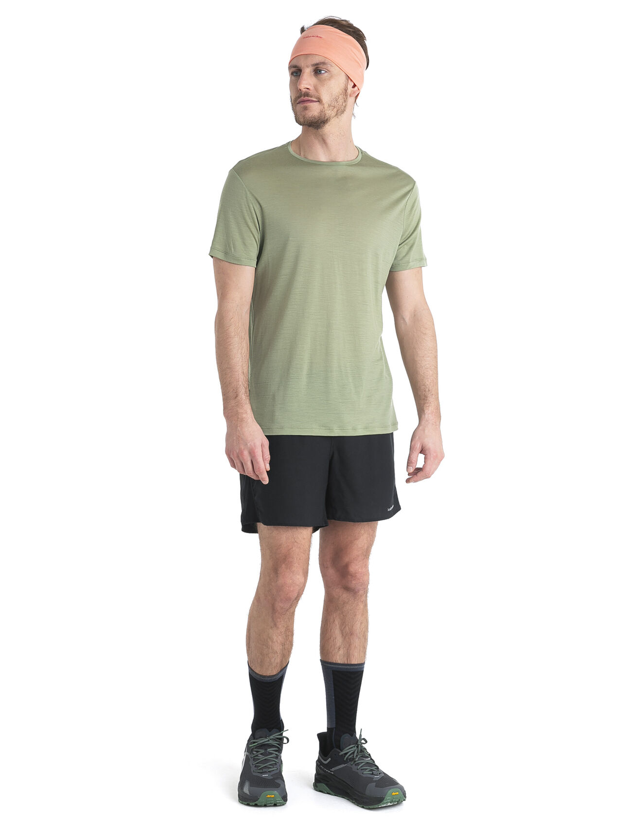 Icebreaker 125 Cool-Lite Merino Blend Sphere 3 SS Tee Lichen