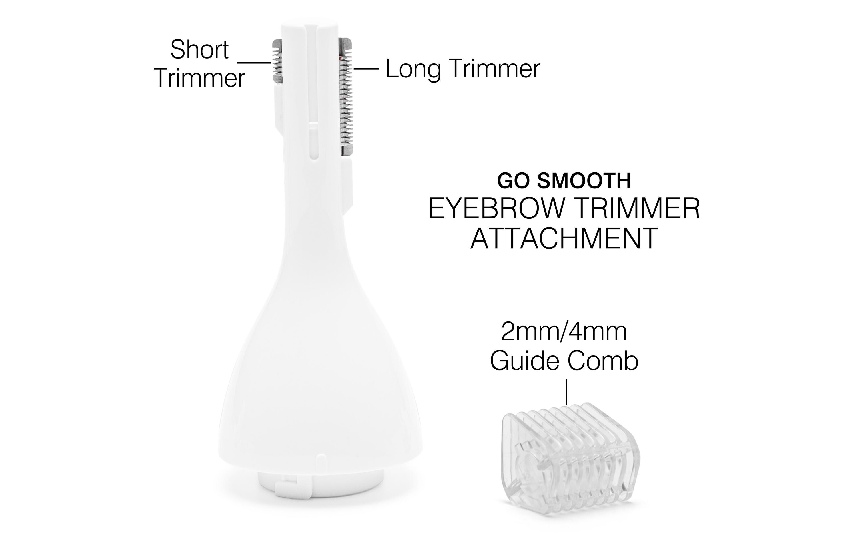 Körperrasierer Go Smooth 4-IN-1Damenrasierer Bikini-Trimmer