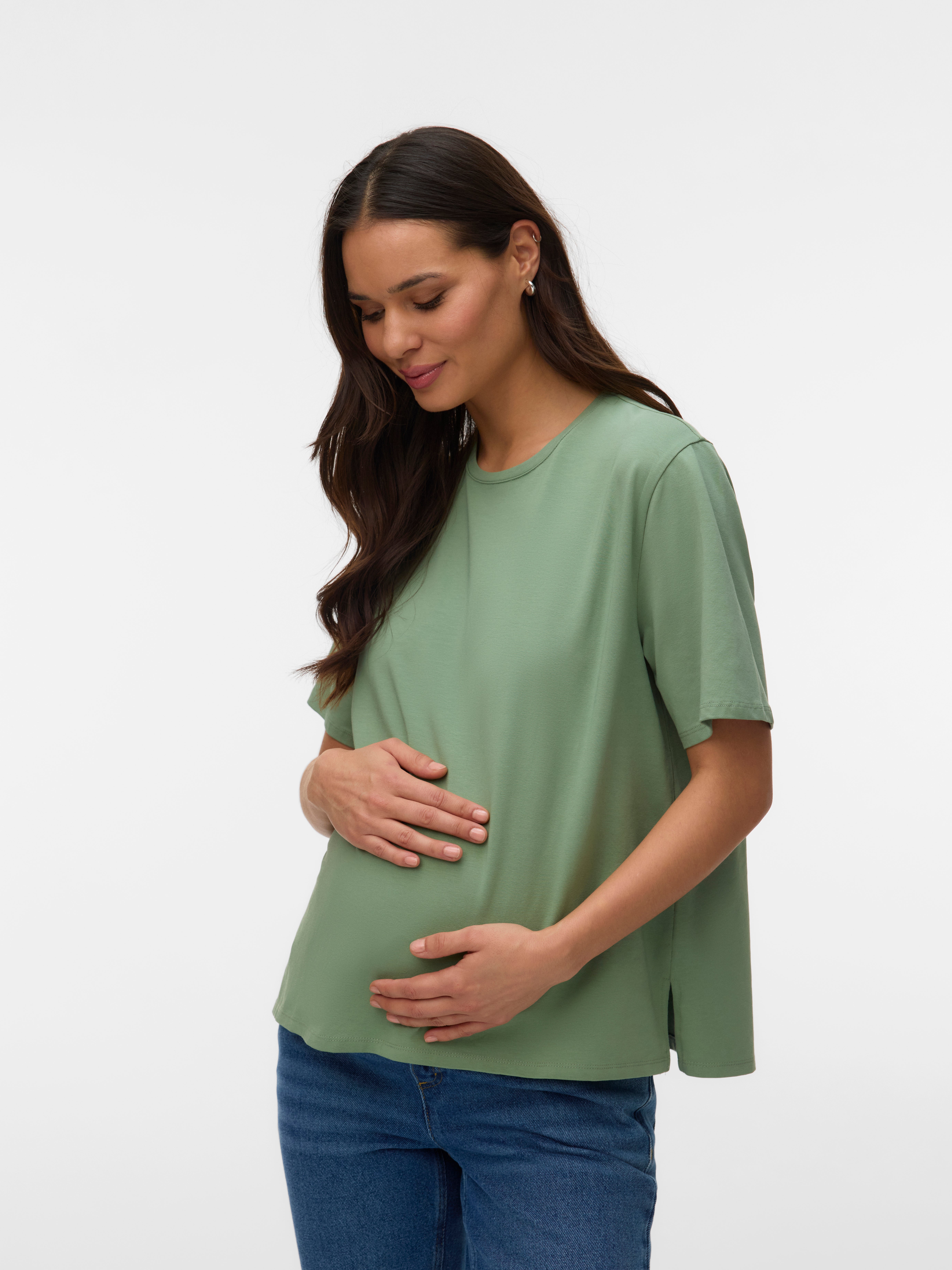 Regular fit O-hals Top