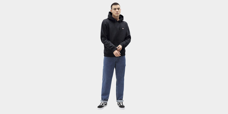 Dickies OAKPORT HOODIE BLACK Black