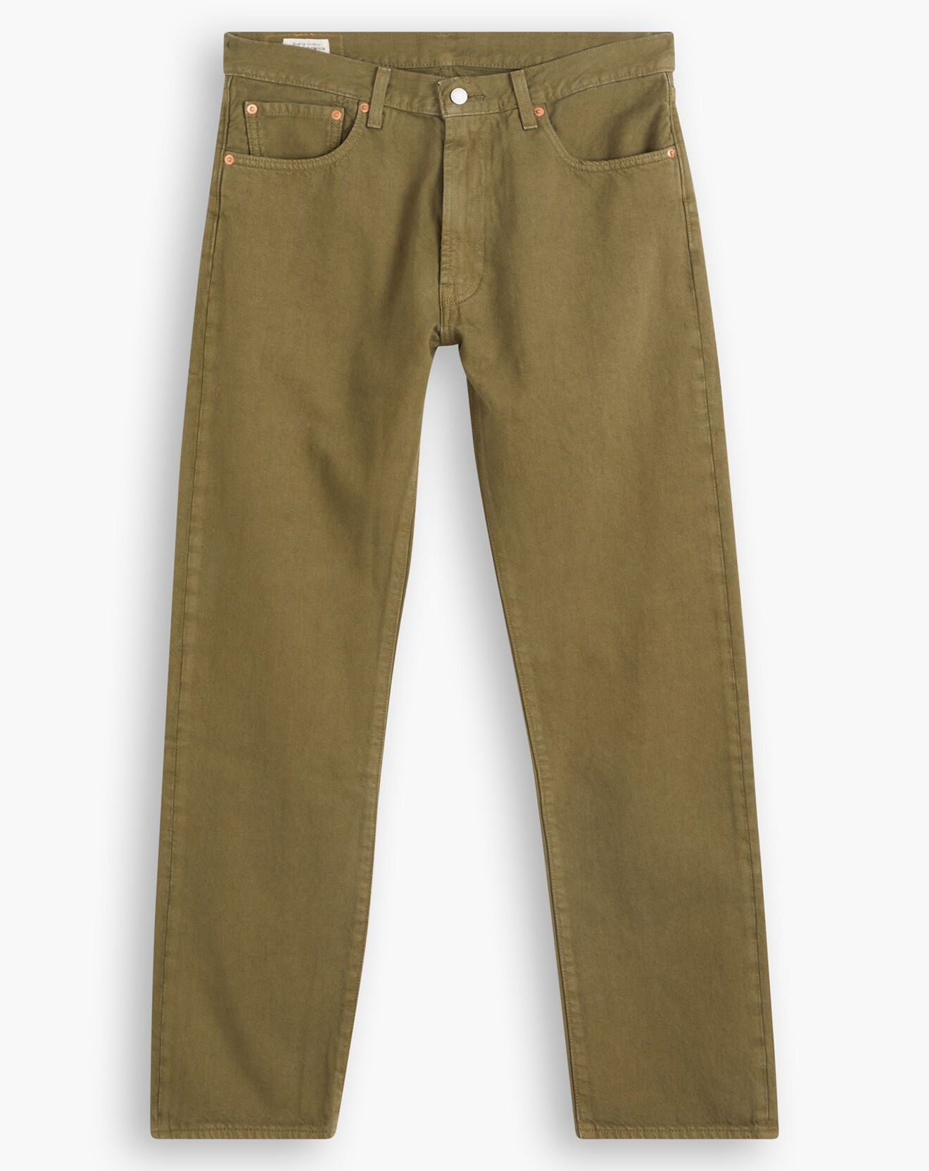 Levi's® Jean 551™ Z en Coton & Chanvre Authentic Straight vert kaki