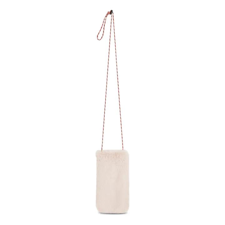 Bellerose Porte Téléphone Hellohi Fausse Fourrure Uni | Nude