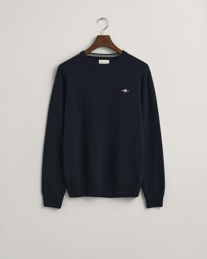 Gant SUPERFINE LAMBSWOOL C-NECK Marine