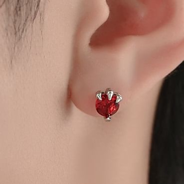 Lilafey - Strass-oorbel