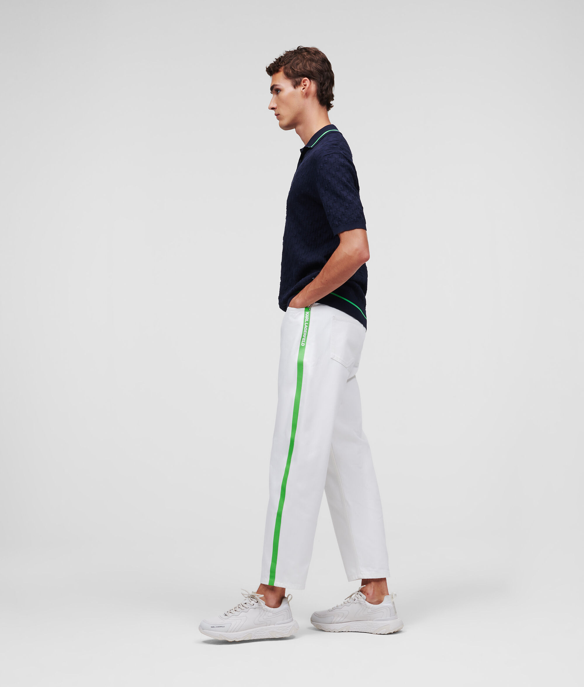 POLO TRICOTÉ KL MONOGRAM