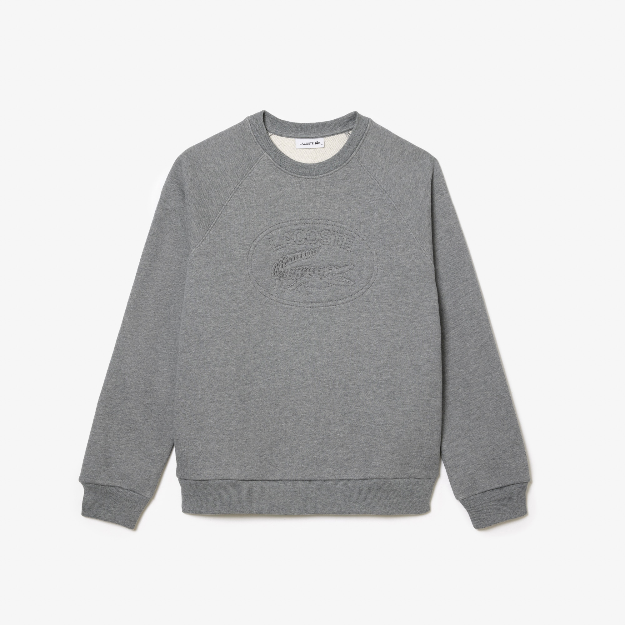 Sweatshirt Jogger relaxed fit avec broderie signature Sweatshirts - Gris - Lacoste - Femme