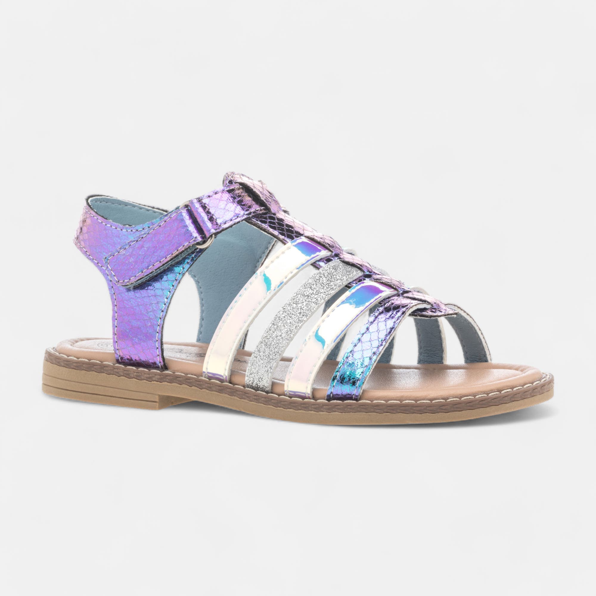 Nu-pieds Fille rose