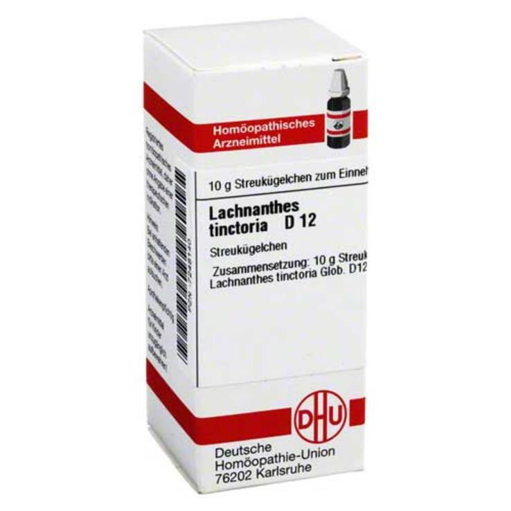 DHU Lachnanthes tinctoria D 12 Globuli, 10 g