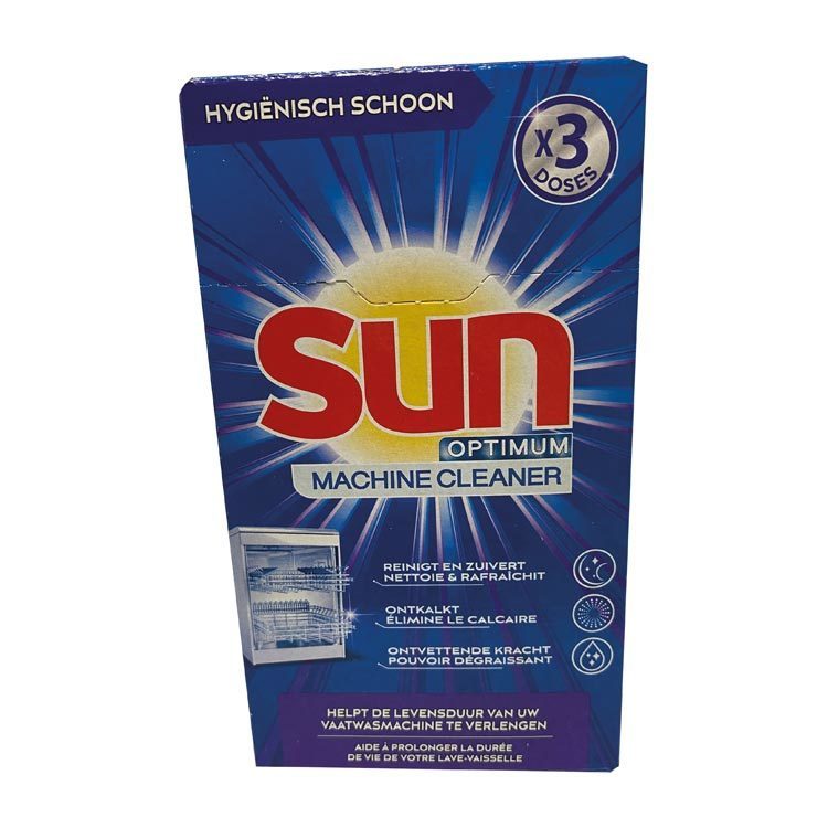 Sun Optimum Machine Reiniger 3 x 40 ML