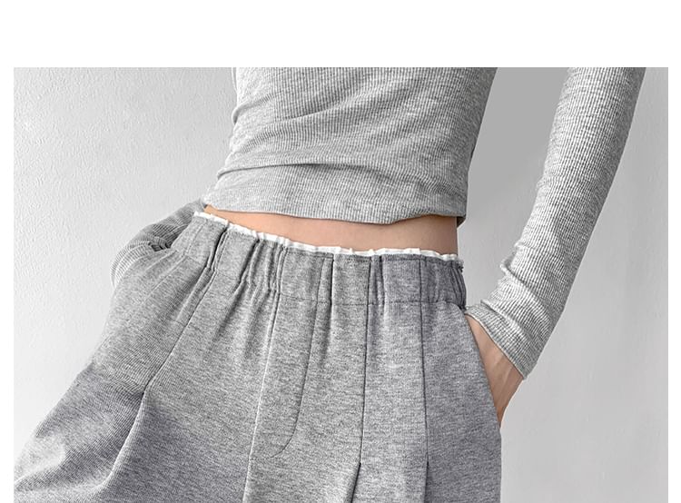 Shira - Geplooide wijde joggingbroek in 5 kleuren