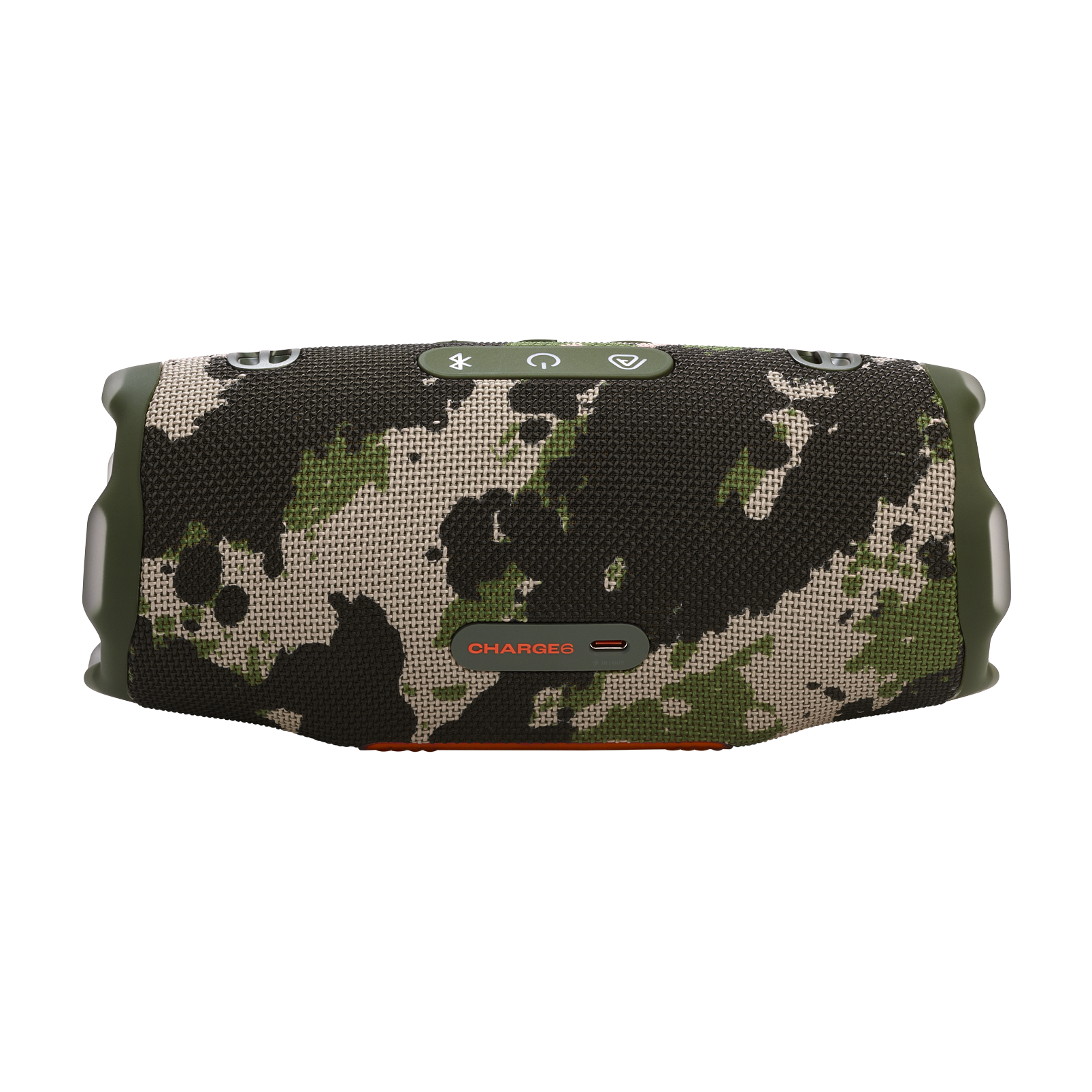 Charge 6 Wireless Stereo Bluetooth 5.4 Lautsprecher mit integrierter Powerbank Wasserdicht IP68 (JBLCHARGE6SQUAD) - Camouflage