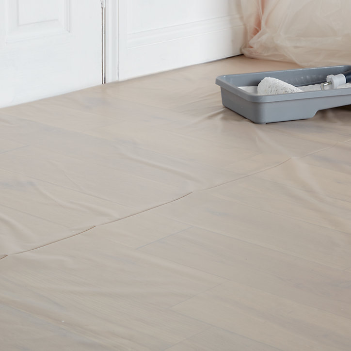 Rouleau de bâche de protection sol épaisse GoodHome 3 x 15m