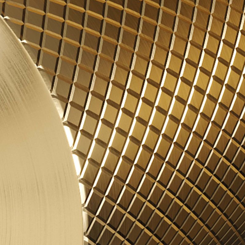 Brauer - Gold Carving - Inbouwthermostaat - Geborsteld Goud - Messing