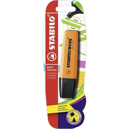 Textmarker - STABILO BOSS ORIGINAL - Einzelstift - orange