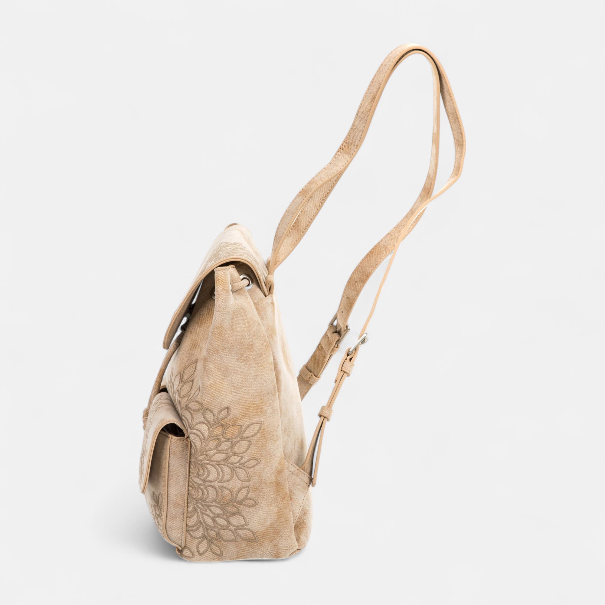 Sac à dos beige