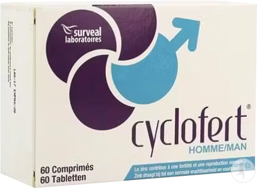 Cyclofert Homme Complément Alimentaire 60 Comprimés
