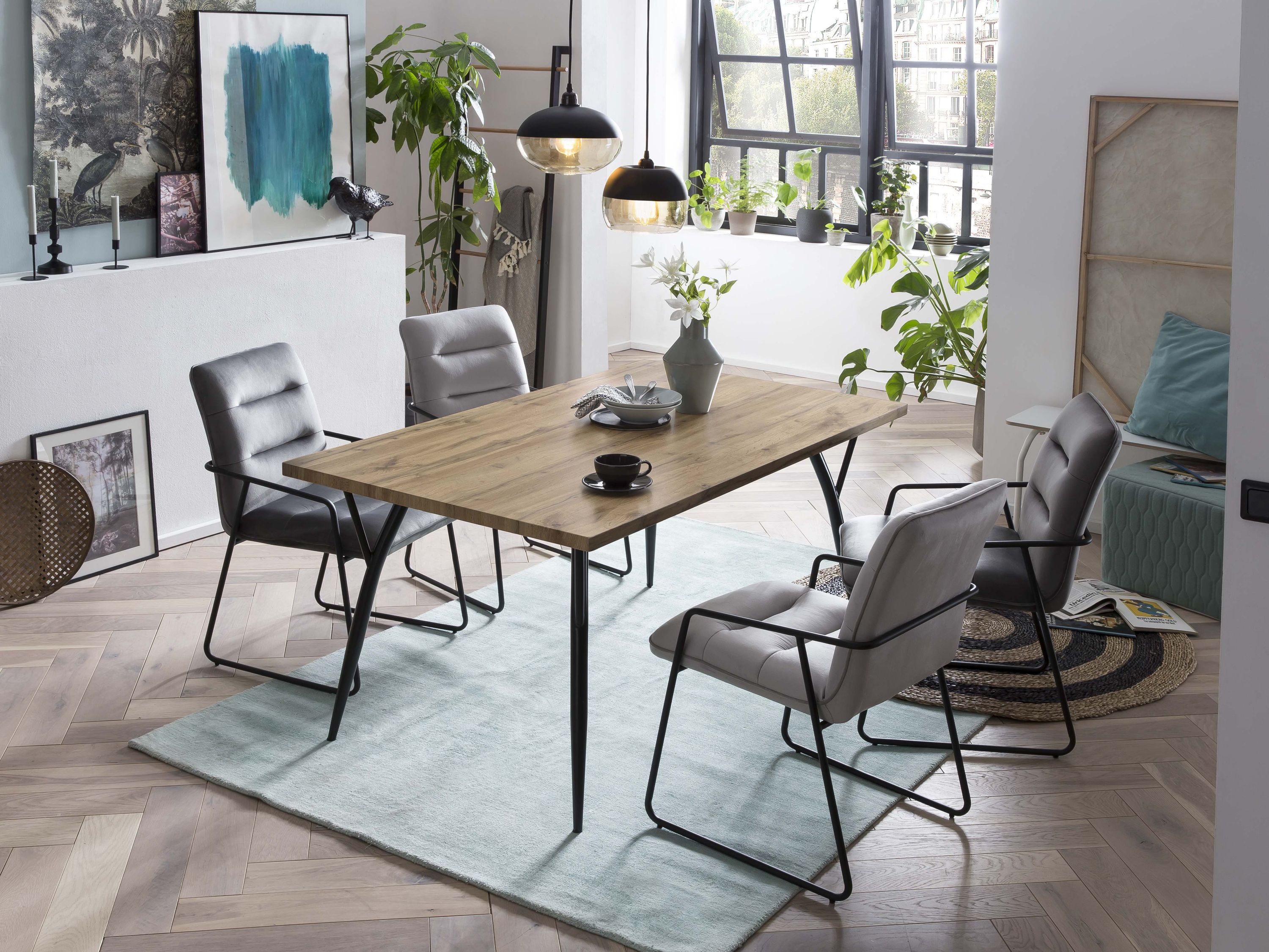 Tisch 150x90cm Esstisch Küchentisch Wohnzimmertisch Esszimmer Küche Möbel