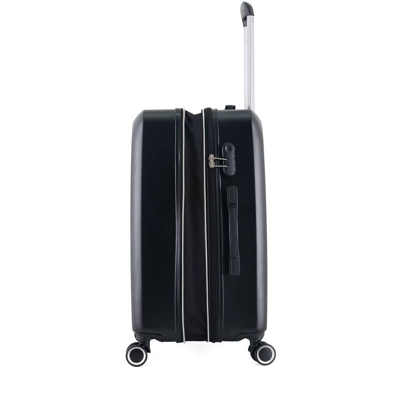 Lot de 3 valises rigides 377 Extensibles 55, 66 et 76 cm Noir