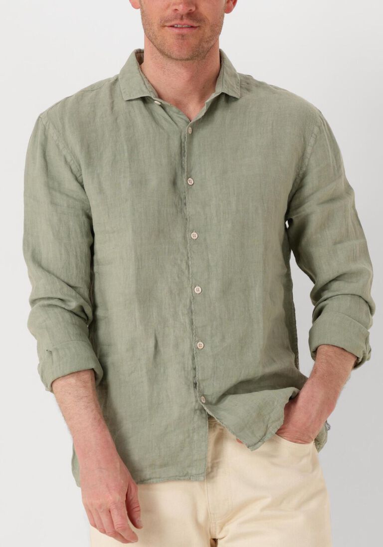 groene the goodpeople casual overhemd soho