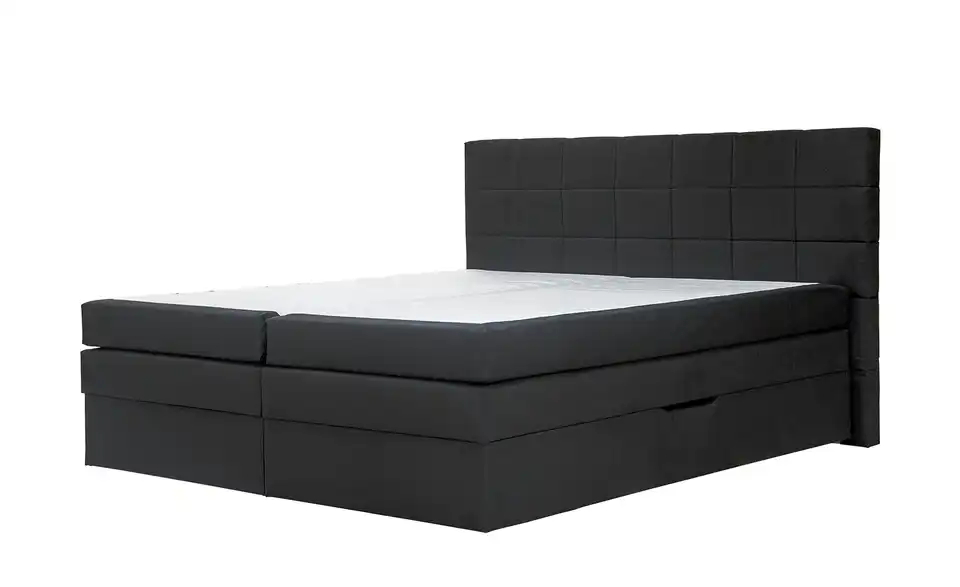 Boxspringbett Vito Schwarz ohne Fußteil