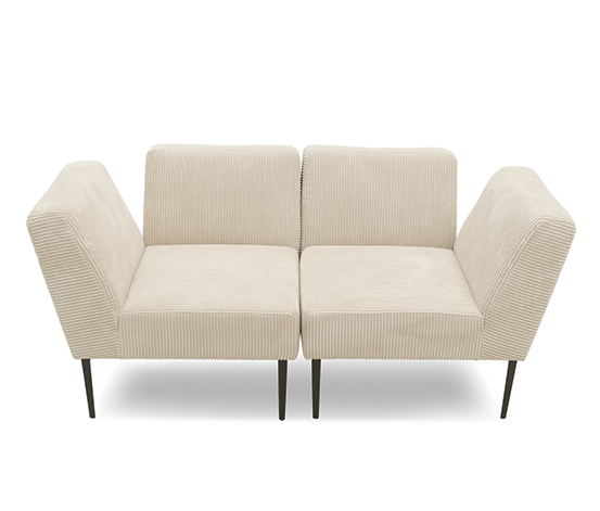 DOMO collection 2-Sitzer »Karlsborg«, beige
