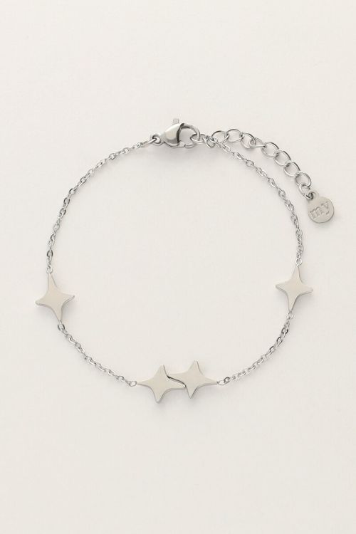 Minimalistische armband met polestars
