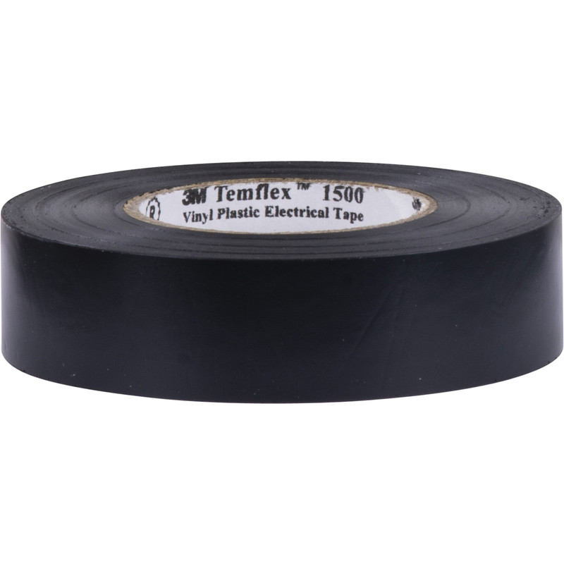 3M Temflex isolatietape Zwart 19mmx20m