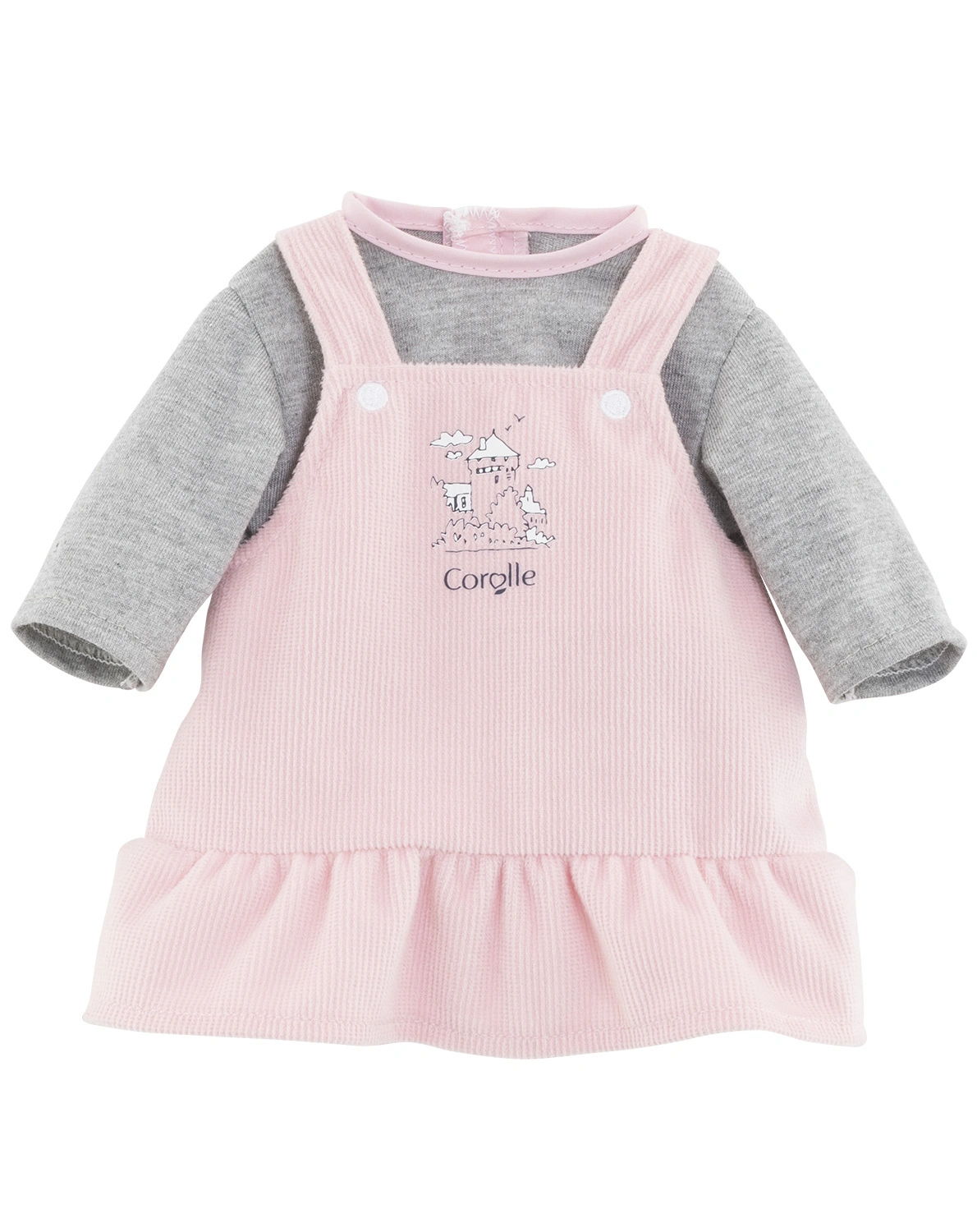 Puppenkleidung MON PREMIER POUPON - CORDKLEID LOIRE (30cm)