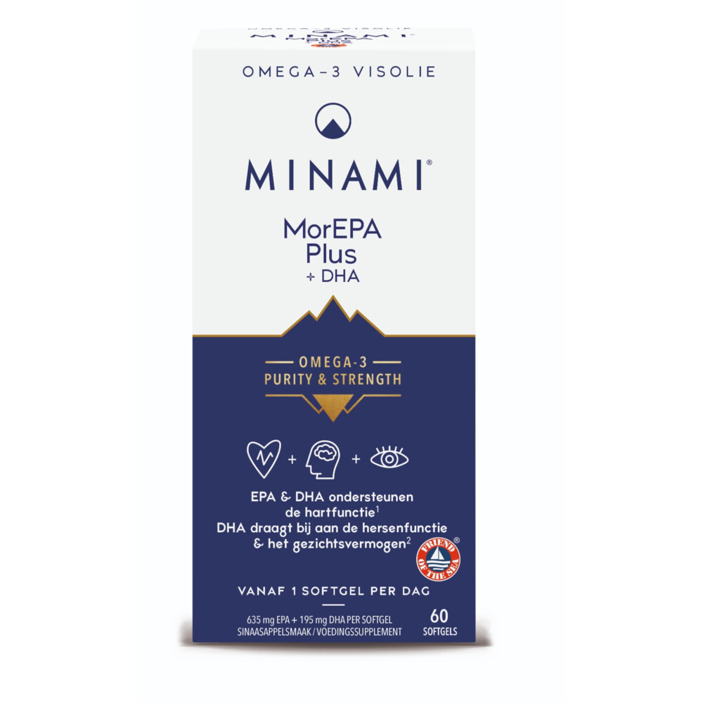 Minami MorEPA Plus60 softgels