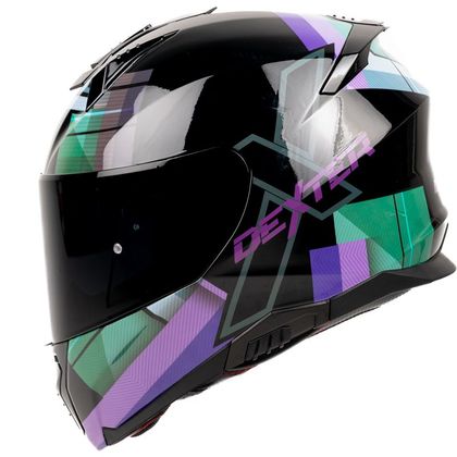 Casque Dexter ELEVEN WONDERWORLD - Noir / Violet
