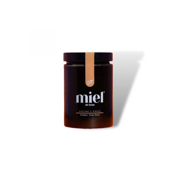Mel de Leon Mel de Azinheira e Carvalho Biológico 450g Miel de Leon