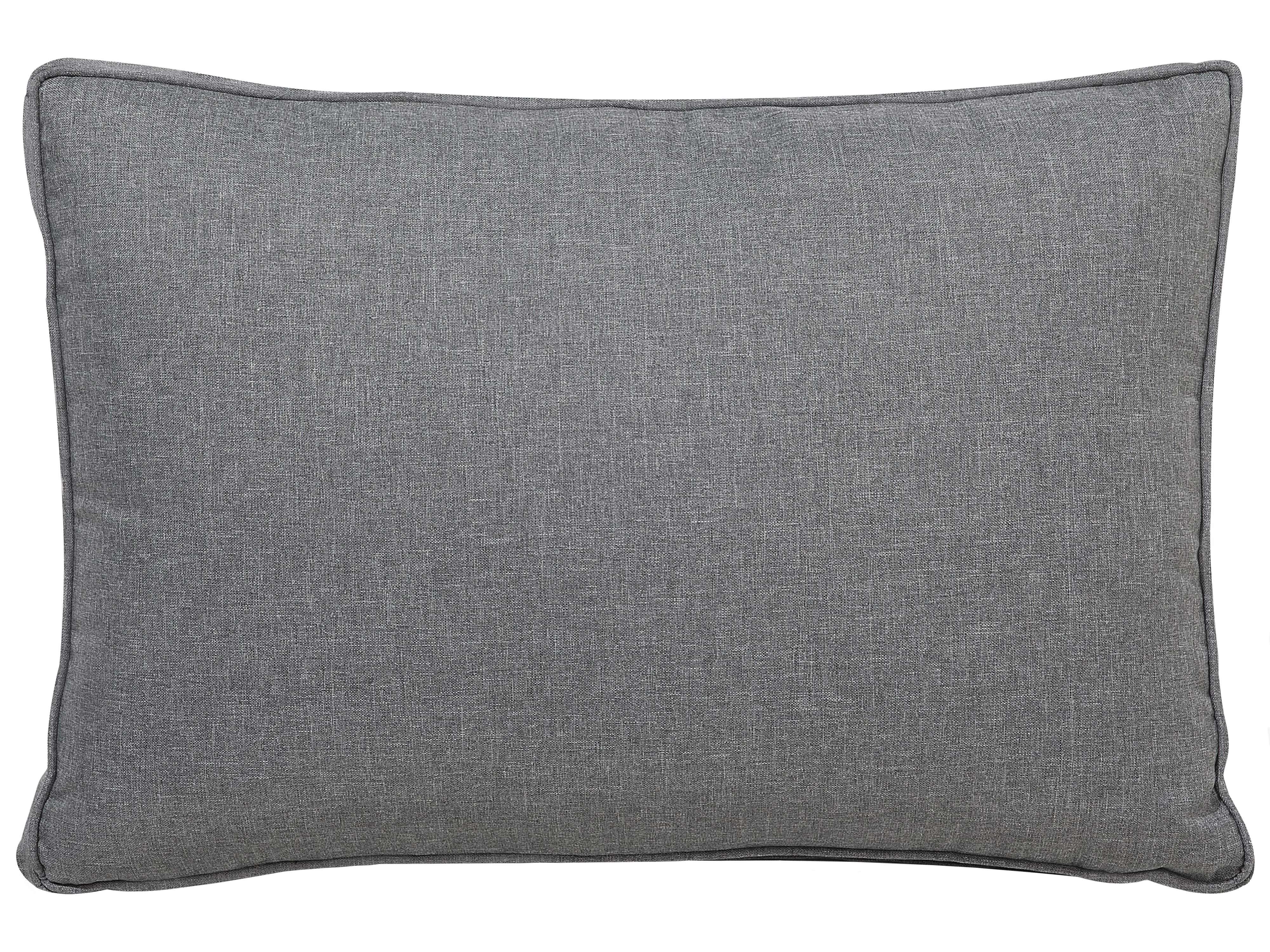 Loungeset met tafel 4-zits LATINA Metaal Grijs