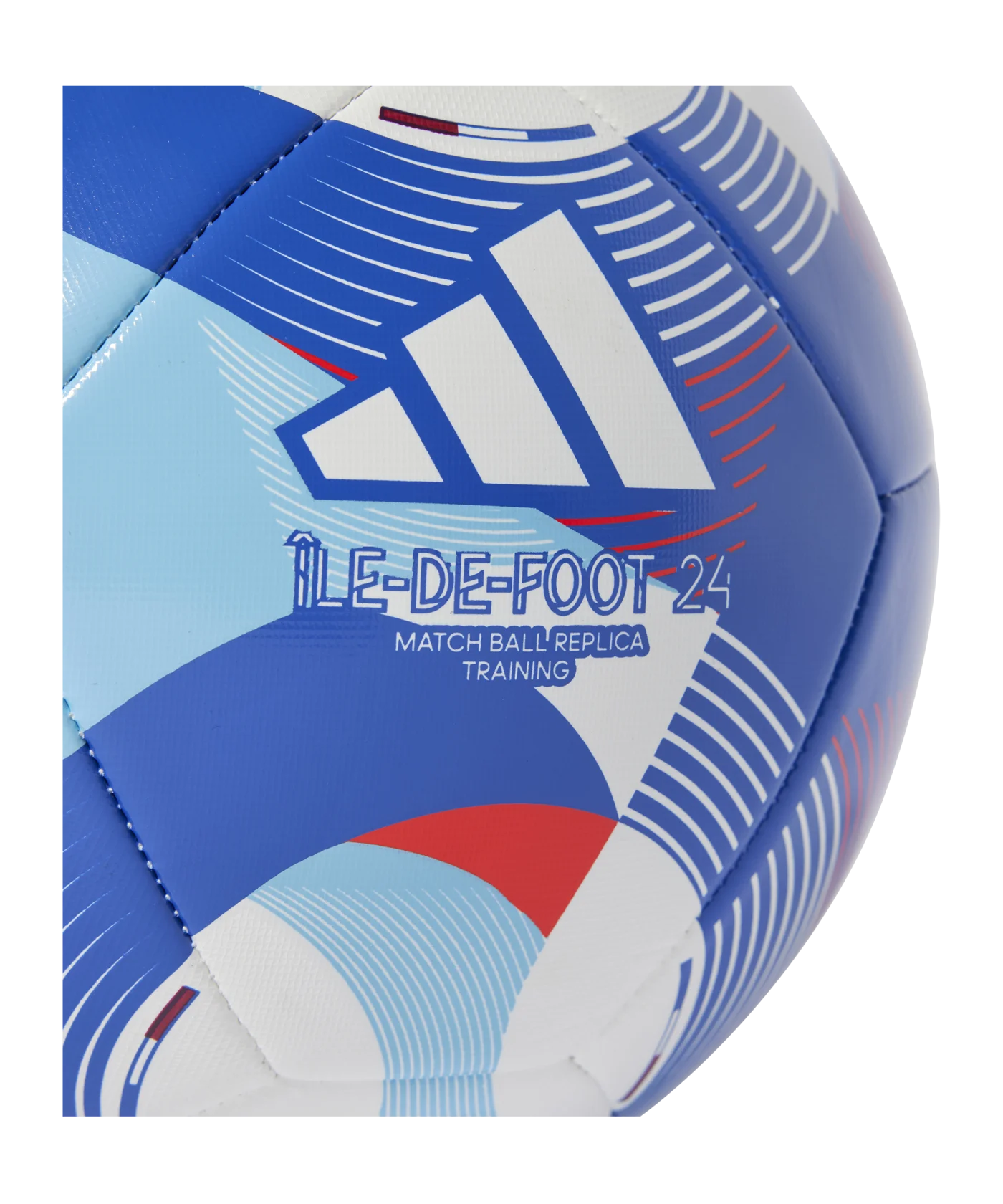 adidas Île-De-Foot 24 Trainingsball Weiss
