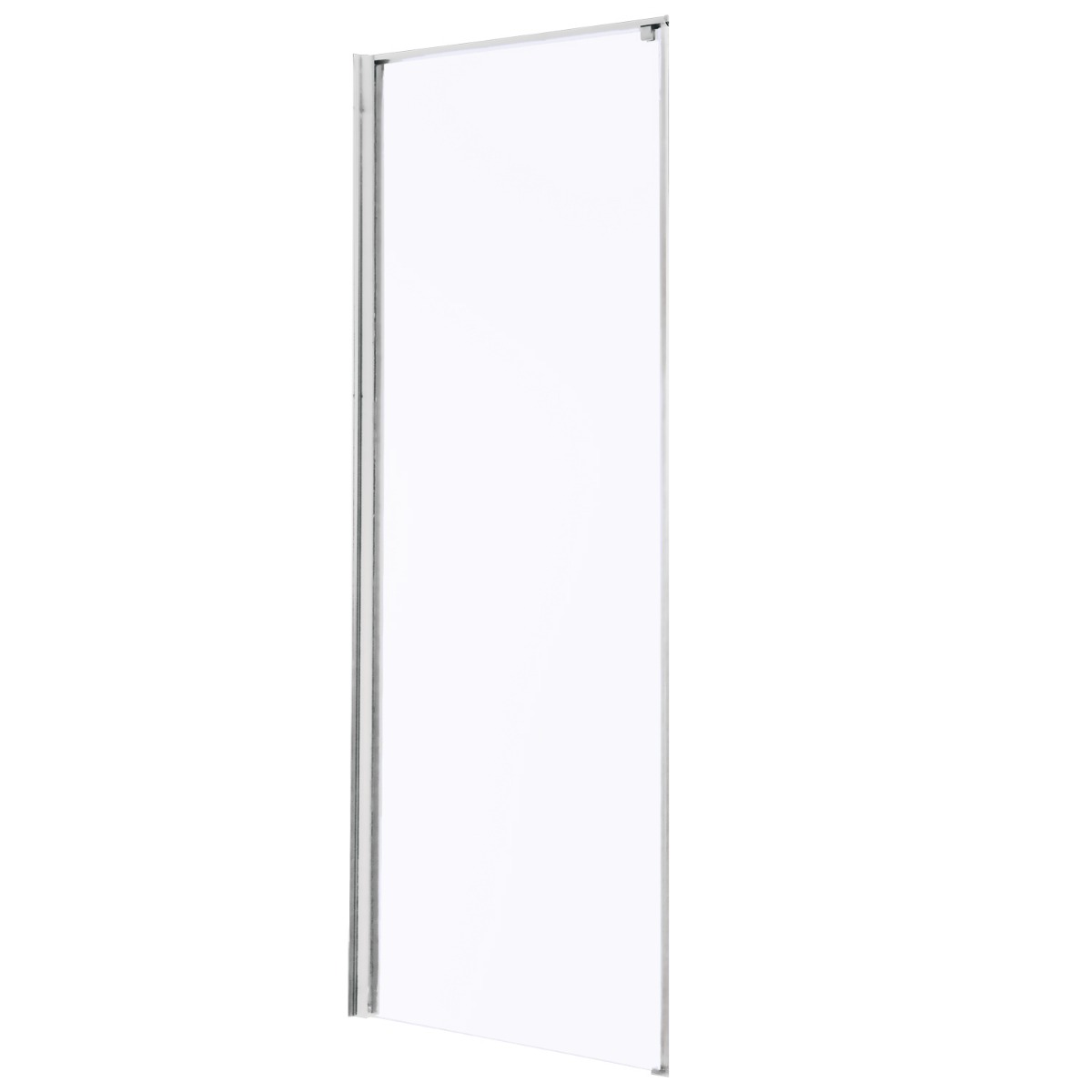 Kerra Long douche zijwand voor douchedeur chroom 80cm
