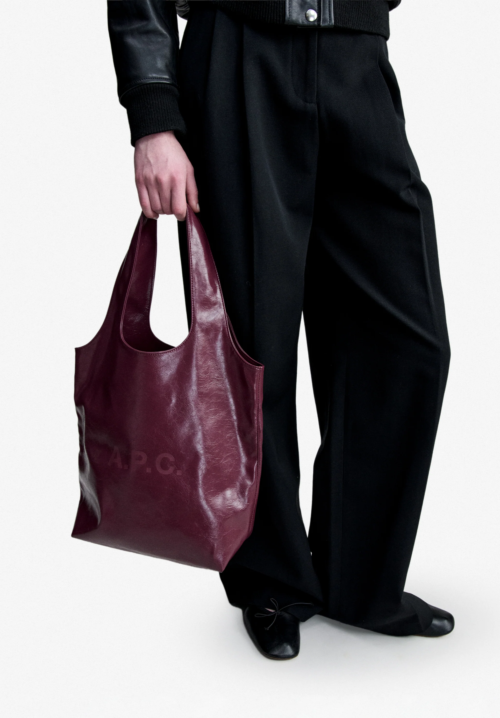 Tote Ninon Small - Blackberry