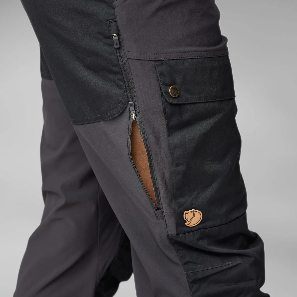 Fjällräven Men's Keb Trousers Iron Grey-Grey