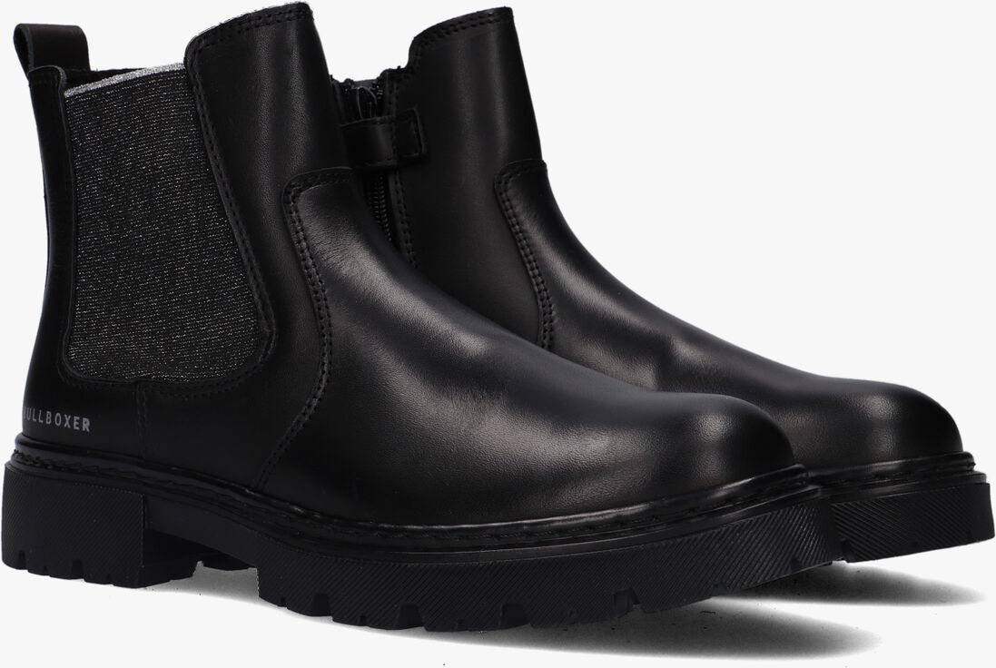 BULLBOXER zwarte bullboxer chelsea boots ajs500 e6l