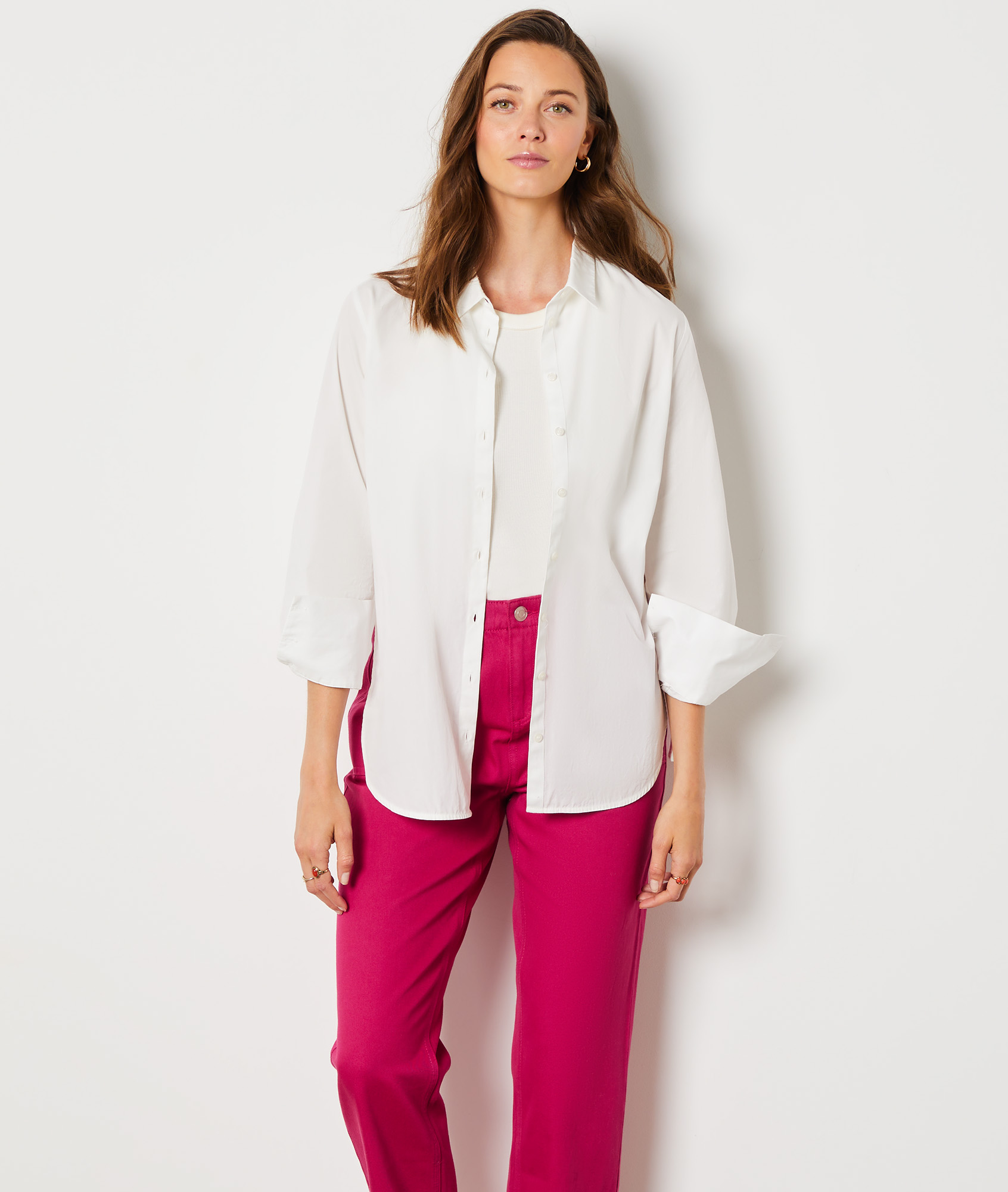 Pantalon coupe carotte