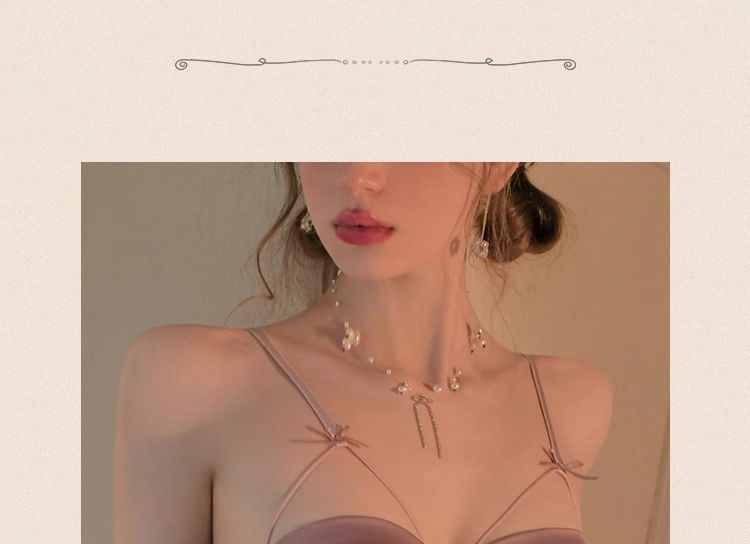Gecko - Bustier met ruches en kantpaneel