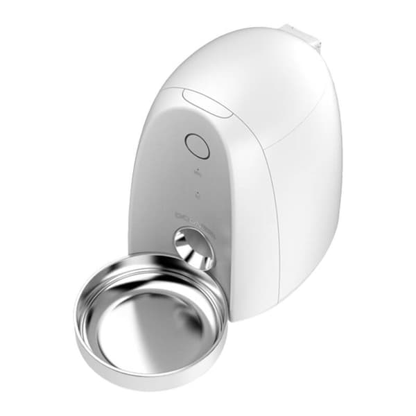 Automatisk kjæledyrmater med metallskål WIFI mini Dogness (hvit)