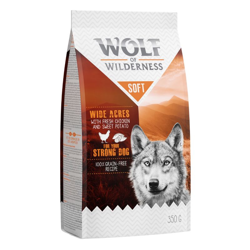 Wolf of Wilderness Adulte Soft Wide Acres, poulet