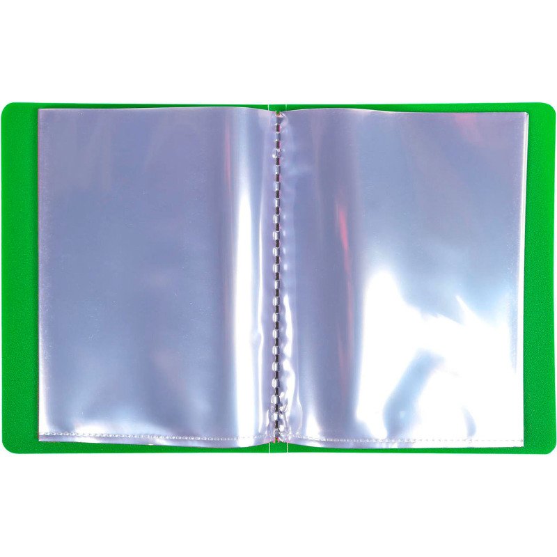 Protège-documents Opak Exacompta polypropylène 11 x 15 cm 20 pochettes - 40 vues couleurs assorties