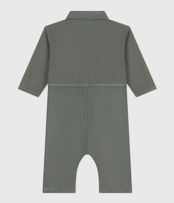 Combinaison longue en velours fin bébé