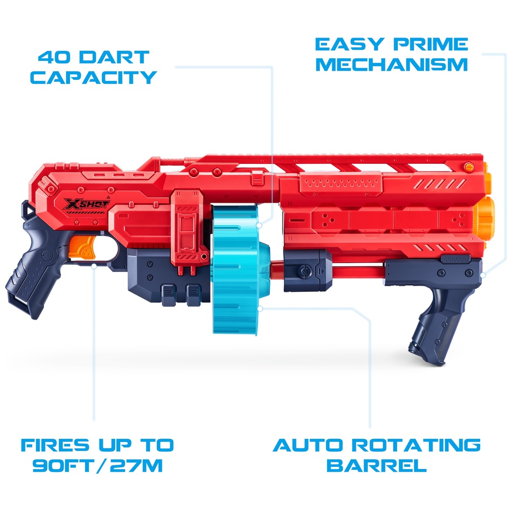 XSHOT Excel Fortress Blaster (48 Darts) von ZURU