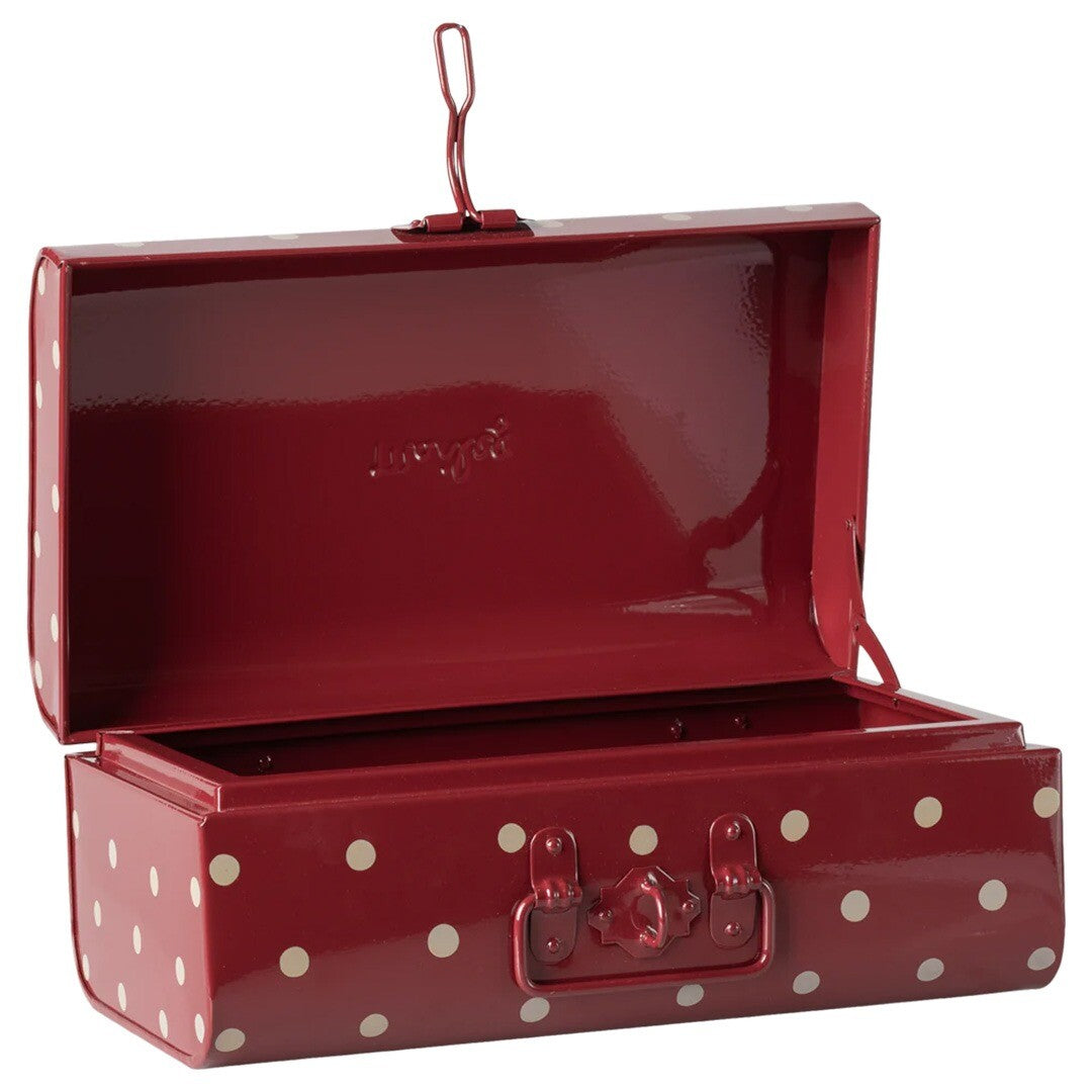 Maileg opbergkoffer rood - 35 cm